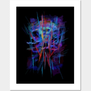 abstract- horror- space Posters and Art